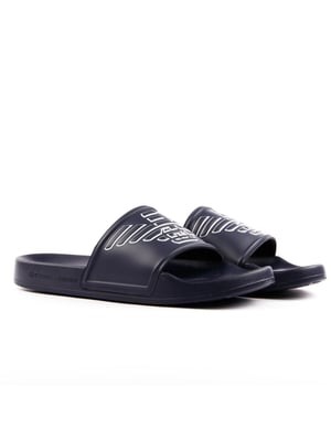 Emporio Armani herensandalen met adelaarsmotief
