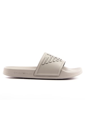 Emporio Armani herensandalen met adelaarsmotief