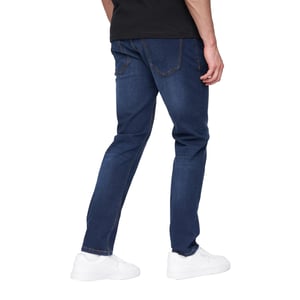 Henleys Heren Craze Comfort Rechte Jeans (Donkere wasbeurt)