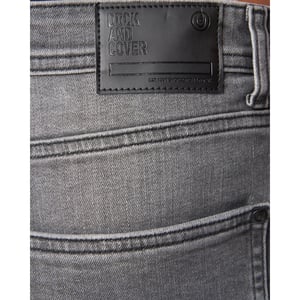 Duck and Cover Rechte Jeans Heren (Grijs)