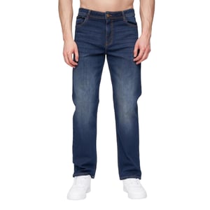 Henleys Heren Breeze Rechte Jeans (Donkere wasbeurt)