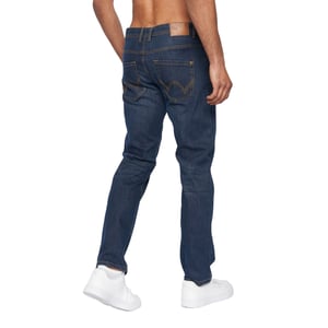 Duck and Cover Heren Hydras Straight Leg Jeans (Donkere wasbeurt)