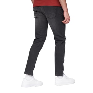 Henleys Heren Craze Comfort Rechte Jeans (Houtskool)