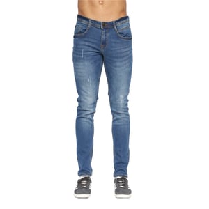 Duck and Cover Heren Tranfold Slim Jeans (Stone Wash)