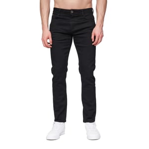Henleys Heren Mayhen Slim Jeans (Zwart)