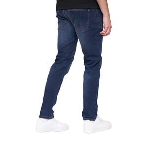 Henleys Heren Mayhen Slim Jeans (Donkere wasbeurt)