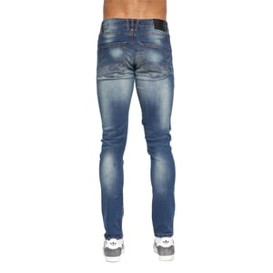 Duck and Cover Heren Tranfold Slim Jeans (Blauw getint)