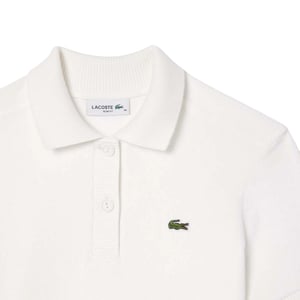 Lacoste Dames/Dames badstof Slim Poloshirt (Crème)