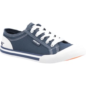 Rocket Dog Dames/Dames Jazzin Schoenen (Marine / Wit)