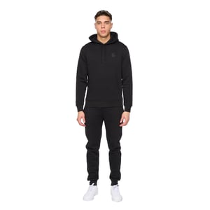 Duck and Cover Heren Merchell Hoodie en Joggers Set (Zwart)