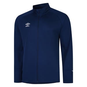 Umbro Gebreid trainingsjack voor heren (Marine / Wit)