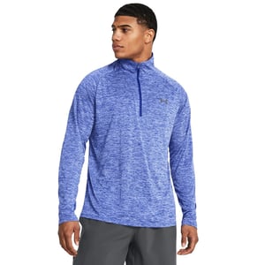 Under Armour Heren 2.0 Technische top met halve rits (Koningsblauw)