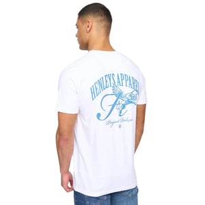 Henleys Heren Henwing T-Shirt (Optisch Wit)