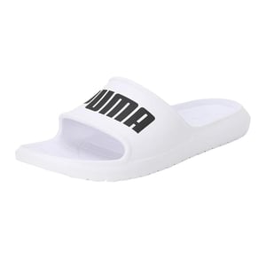 Puma Heren Divecat Lite Sliders (Wit/zwart)