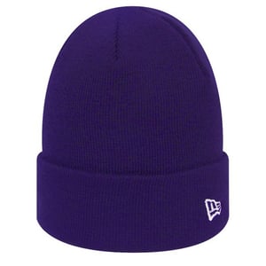 New Era Gebreide muts Unisex Volwassenen Vlag (Paars)