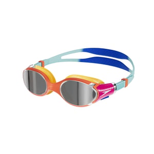 Speedo Kinder/Kids Biofuse 2.0 2024 Spiegel Zwembril (Roze/Blauw/Oranje)