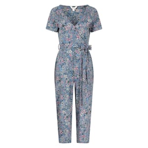 Mountain Warehouse Dames/Dames Santorini Floral Wrap Jumpsuit (Grijs)