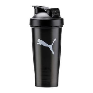 Puma Shakerfles 600 ml met logo (Zwart)