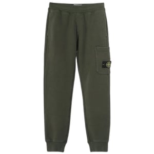 Stone Island Pocket Patch groene joggingbroek