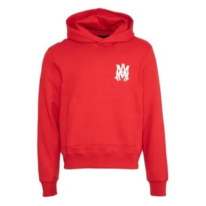 Amiri MA-logo rode hoodie