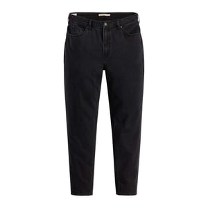 Levis Dames/Dames 80's Mom Plus Jeans (Zwart)