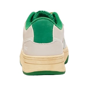 Lacoste L001 Leren Trainers voor Volwassenen (Uit Wit/Groen)