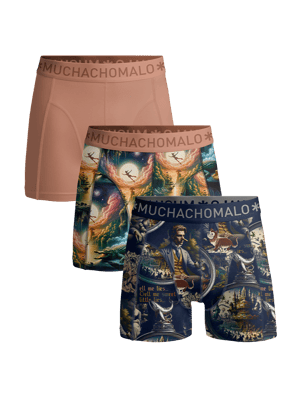 Muchachomalo Jongens Boxershorts - 3 Pack - Boys Onderbroeken