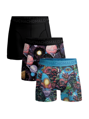 Muchachomalo Heren Boxershorts - 3-Pack - Mannen Onderbroeken