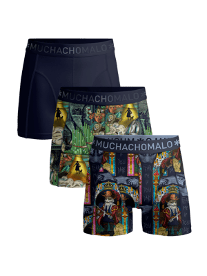 Muchachomalo Jongens Boxershorts - 3 Pack - Boys Onderbroeken