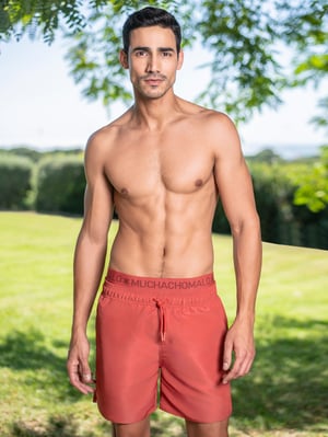 Muchachomalo Zwembroek - met Boxershort - Heren