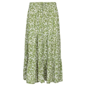 Mountain Warehouse Dames/Dames Palermo tierende midirok (Groen)