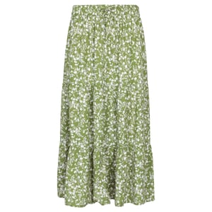 Mountain Warehouse Dames/Dames Palermo tierende midirok (Groen)