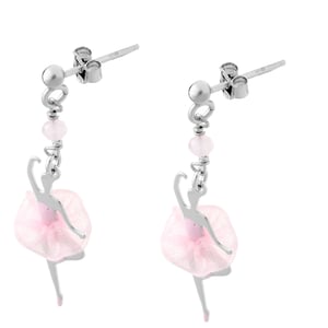 Orphelia Kinder 925 Sterling Zilver Hangende Oorbellen - Zilver ZO-7131