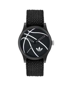 Adidas Originals Game One Unisex Zwarte Horloge AOSY25024