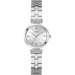 Guess Array Dames Horloge Zilverkleurig GW0762L1