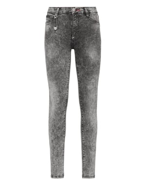 Jegging Met Hoge Taille Iconic Plein