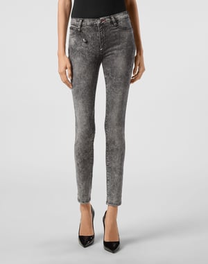 Jegging Met Hoge Taille Iconic Plein