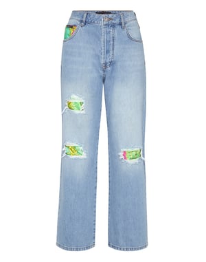 Denim Broek Losjes New Baroque