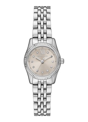 Michael Kors Lexington Dames Zilveren Horloge MK4843