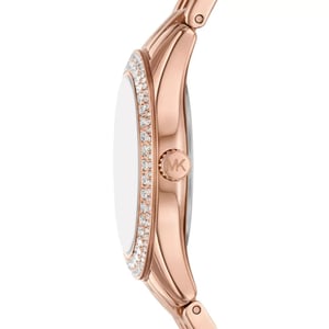 Michael Kors Mini Harlowe Dames Horloge Roségoud MK4845