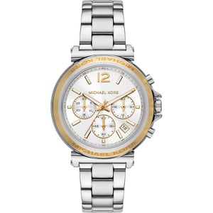 Michael Kors Maren Dames Zilveren Horloge MK7495