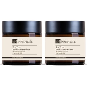Dr Botanicals Eucalyptus & Tea Tree Lichaamsbevochtiger 120ml x 2 Duo Pack