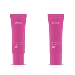skinChemists Jeugdserie Retinol & Bakuchiol Masker 50ml x 2 Duo Pack