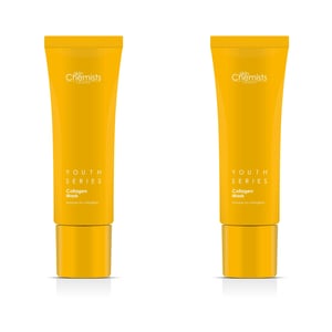 skinChemists Jeugdserie 1% Collageenmasker 50ml x 2 Duo-Pakket