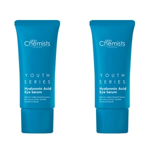 skinChemists Jeugdserie 1,5% Hyaluronzuur Oogserum 15ml x 2 Duo Pack