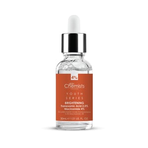 skinChemists Jeugd Serie Tranexaminezuur 2,5%, Niacinamide 4% Verhelderend Serun 30ml x 2 Duo Pack