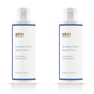 Skin Research Jeugd Peptide Toner 200ml x 2 Duo Pack
