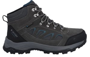 Hi-Tec Bandera Expedition Leren Heren Wandelschoenen In Donkergrijs/Havermist.