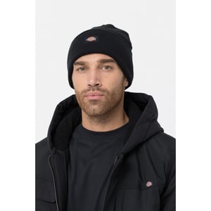 Dickies Acryl Gebreide Unisex Volwassenen Zwarte Beanie Muts