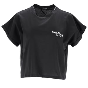 Balmain Croptop in Zwart